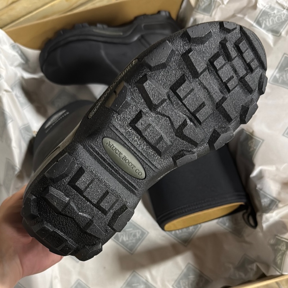 NIB Muck Muckmaster Black Boots - Picture 3 of 5